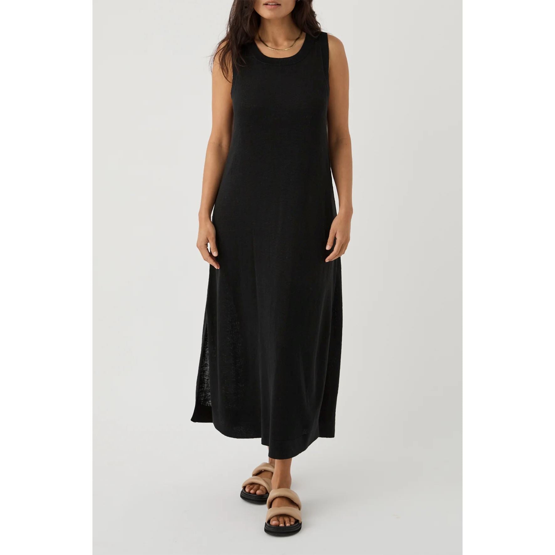 Arcaa Brie Long Dress - Black Arcaa