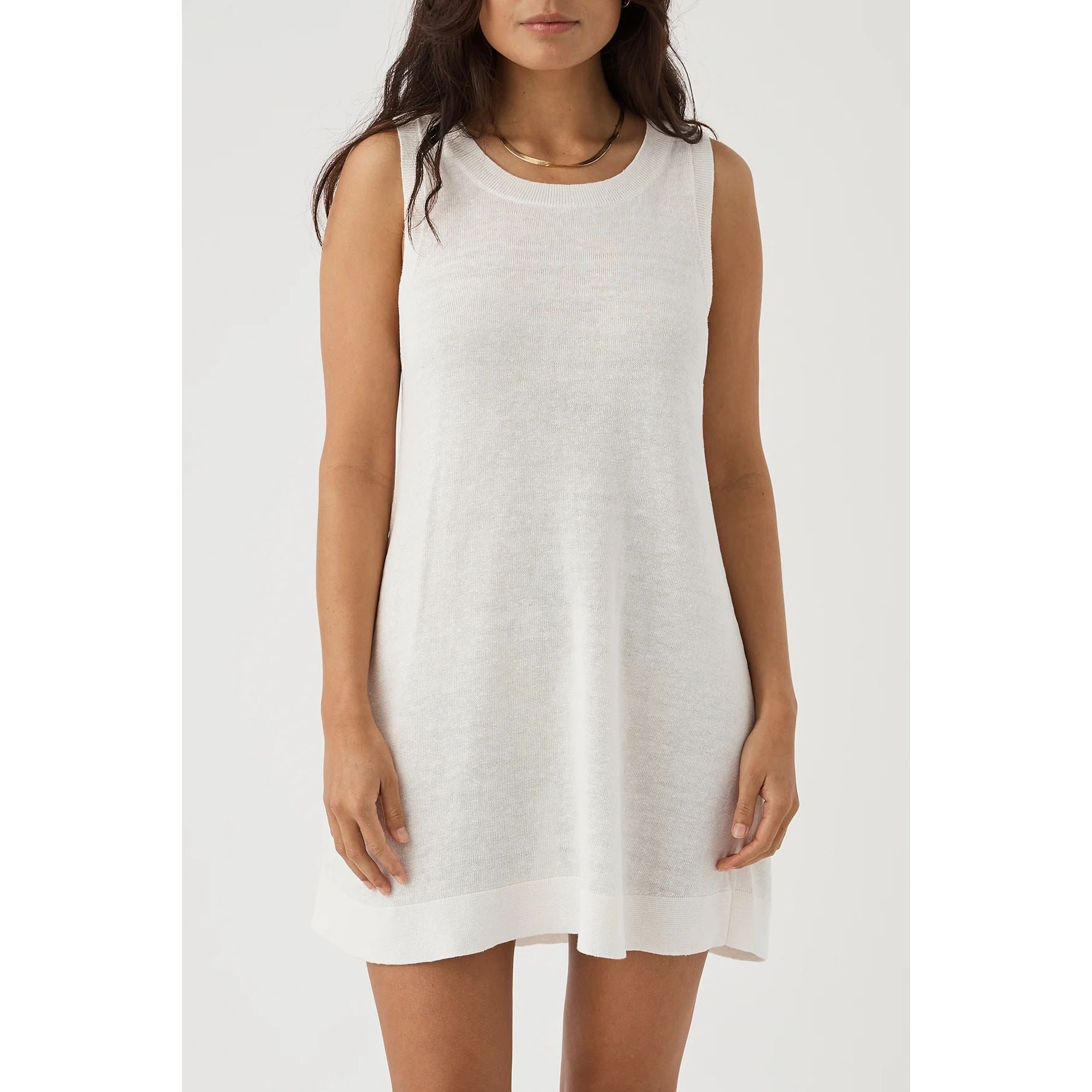 Arcaa Brie Shift Dress - Cream Arcaa