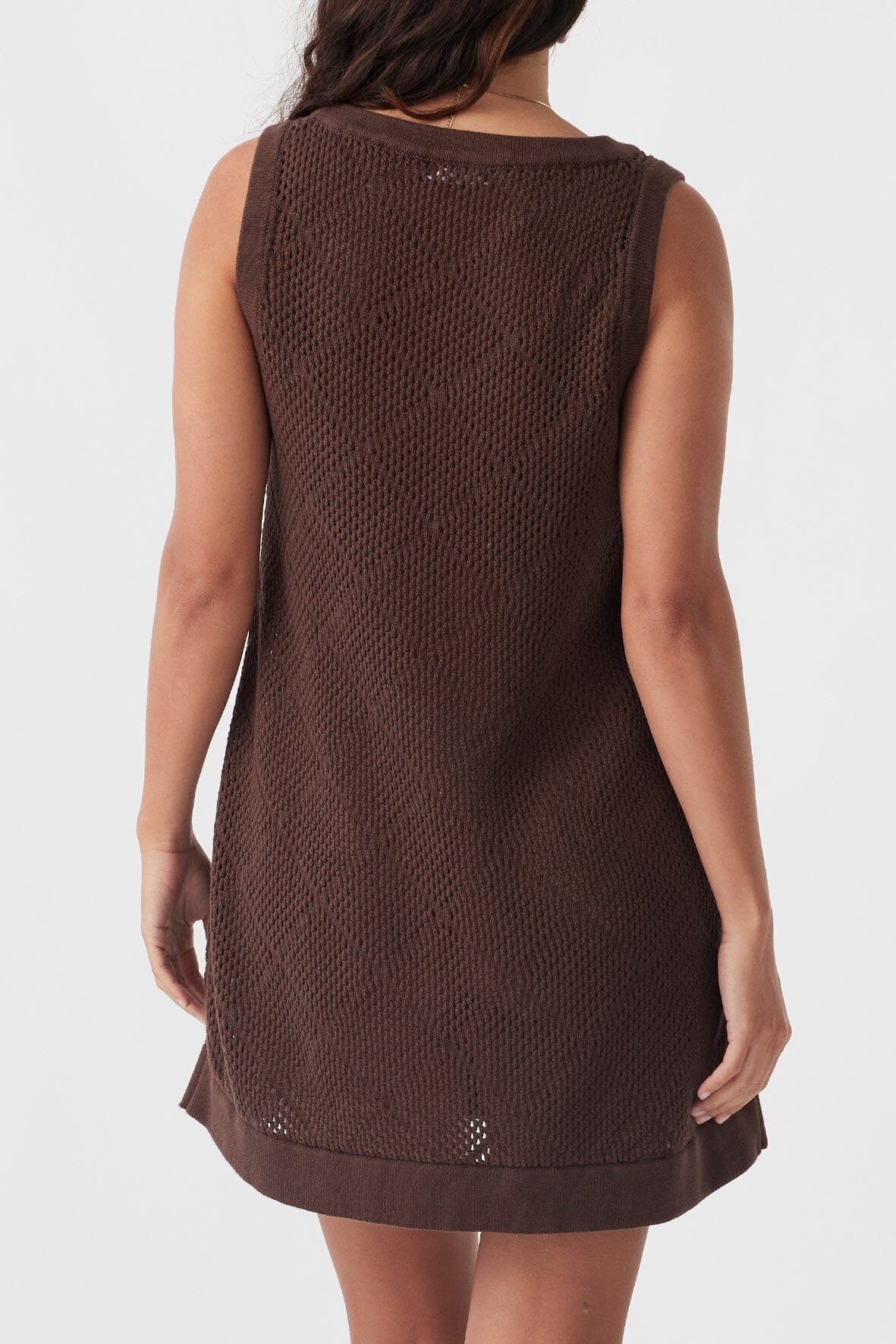 Arcaa Ezra Mini Dress - Chocolate Arcaa