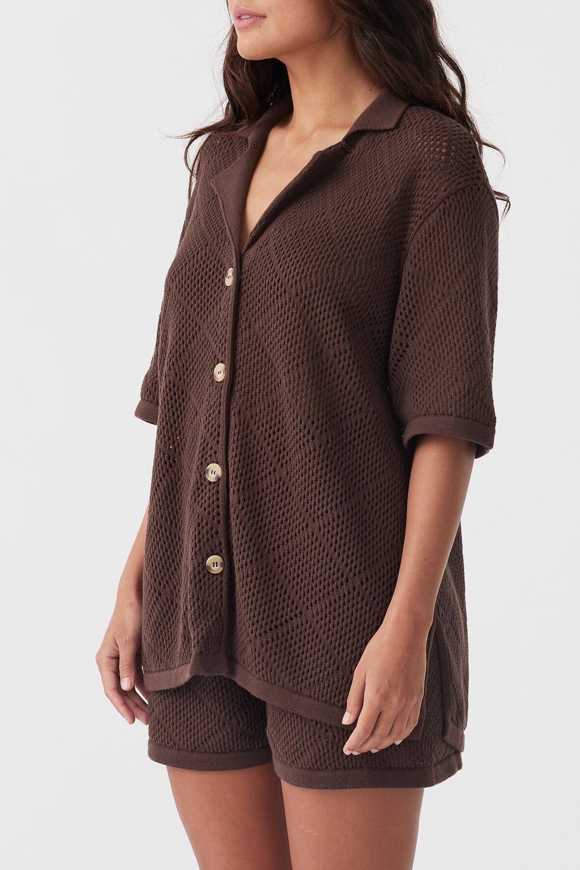 Arcaa Ezra Shirt - Chocolate Arcaa