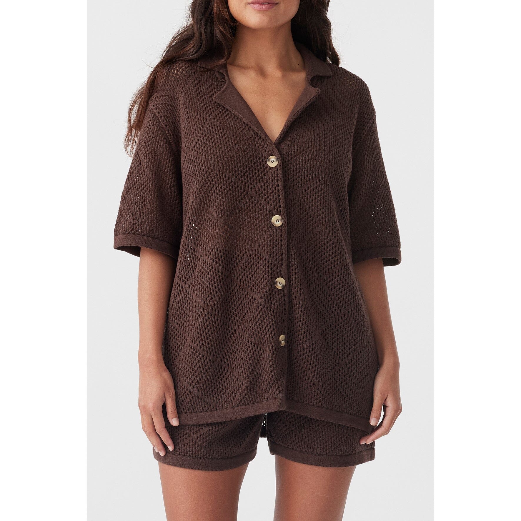 Arcaa Ezra Shirt - Chocolate Arcaa