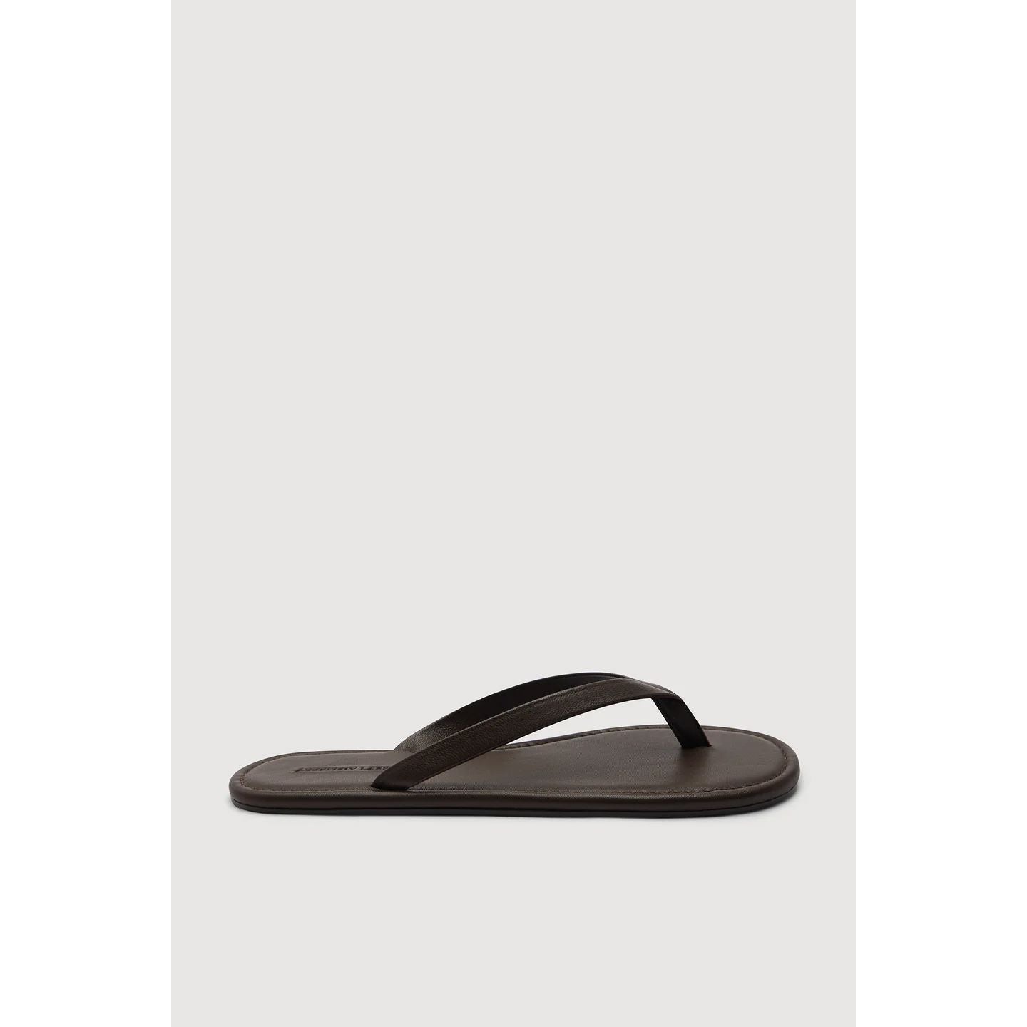 Assembly Label Alina Leather Thong - Walnut Slides Assembly Label 