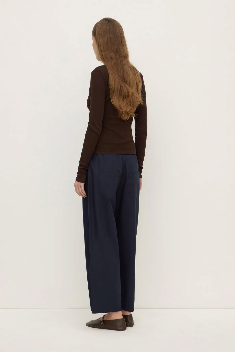 Assembly Label Amara Pant - True Navy Women's Pants Assembly Label 