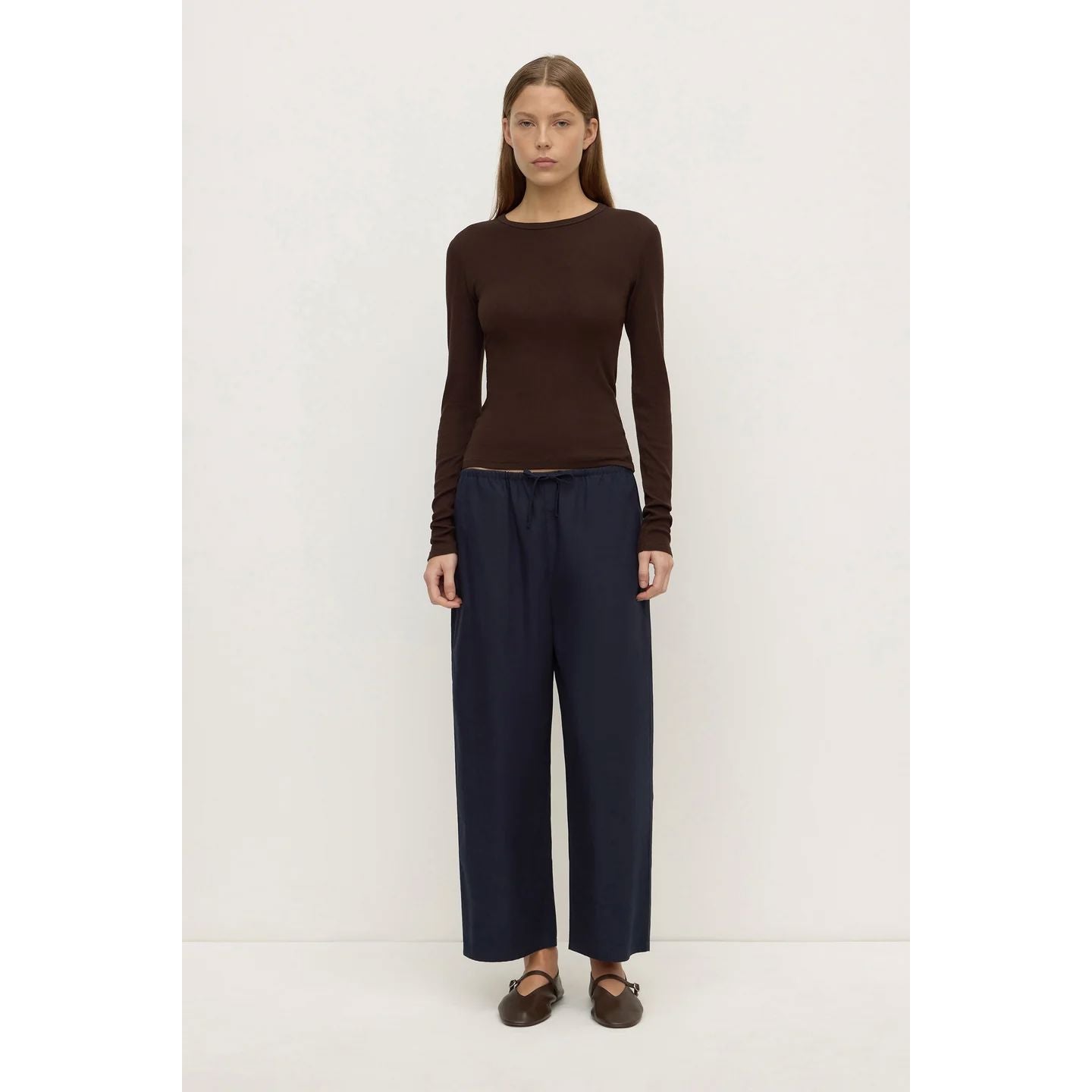Assembly Label Amara Pant - True Navy Women's Pants Assembly Label 