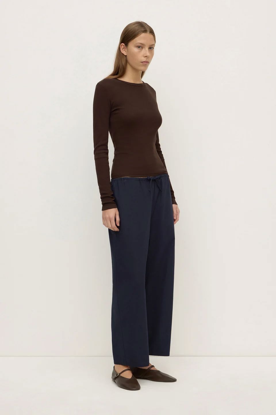 Assembly Label Amara Pant - True Navy Women's Pants Assembly Label 