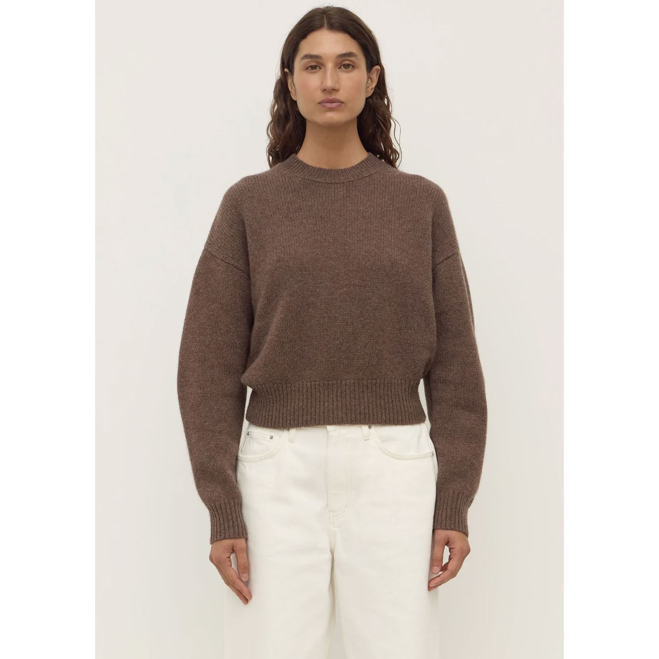 Assembly Label Benny Knit - Cocoa Marle Assembly Label