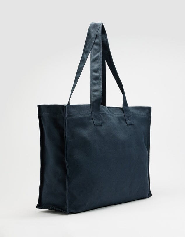 Assembly Label Dune Embroidered Logo Tote - True Navy Assembly Label