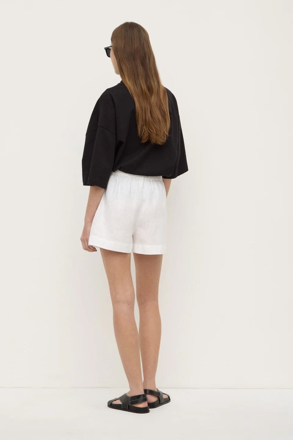 Assembly Label Everyday Linen Short - White Assembly Label