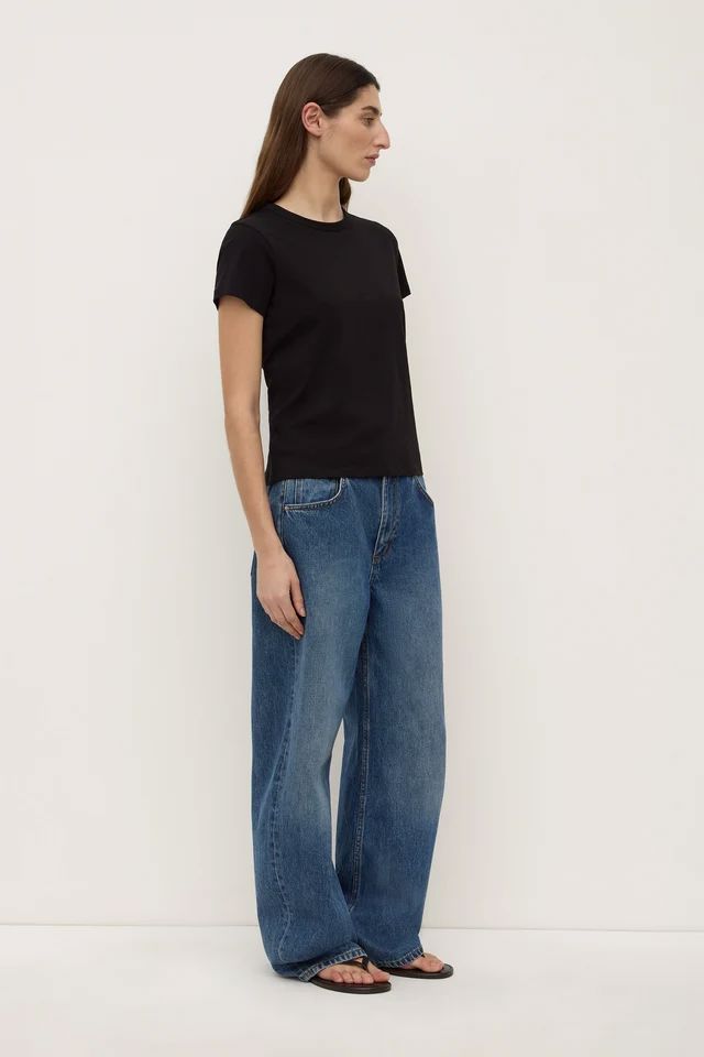 Assembly Label Indi Short Sleeve Tee - Black Assembly Label