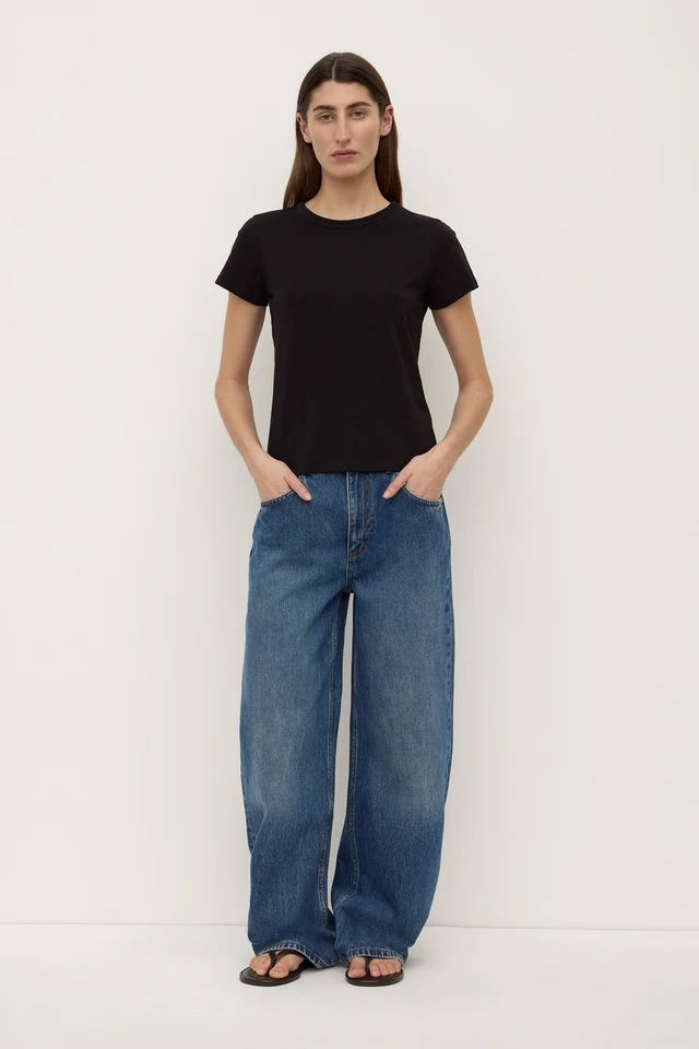 Assembly Label Indi Short Sleeve Tee - Black Assembly Label