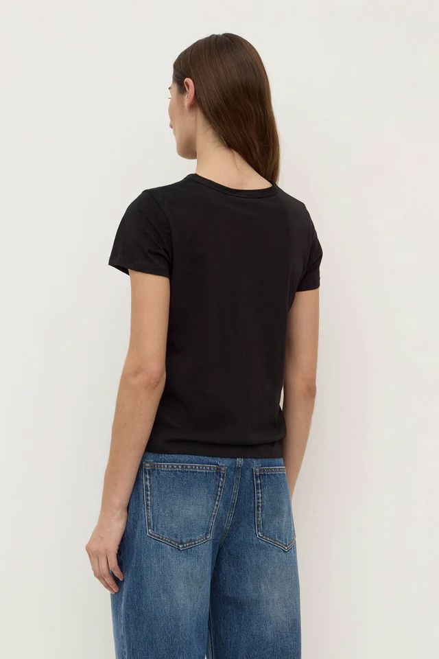 Assembly Label Indi Short Sleeve Tee - Black Assembly Label