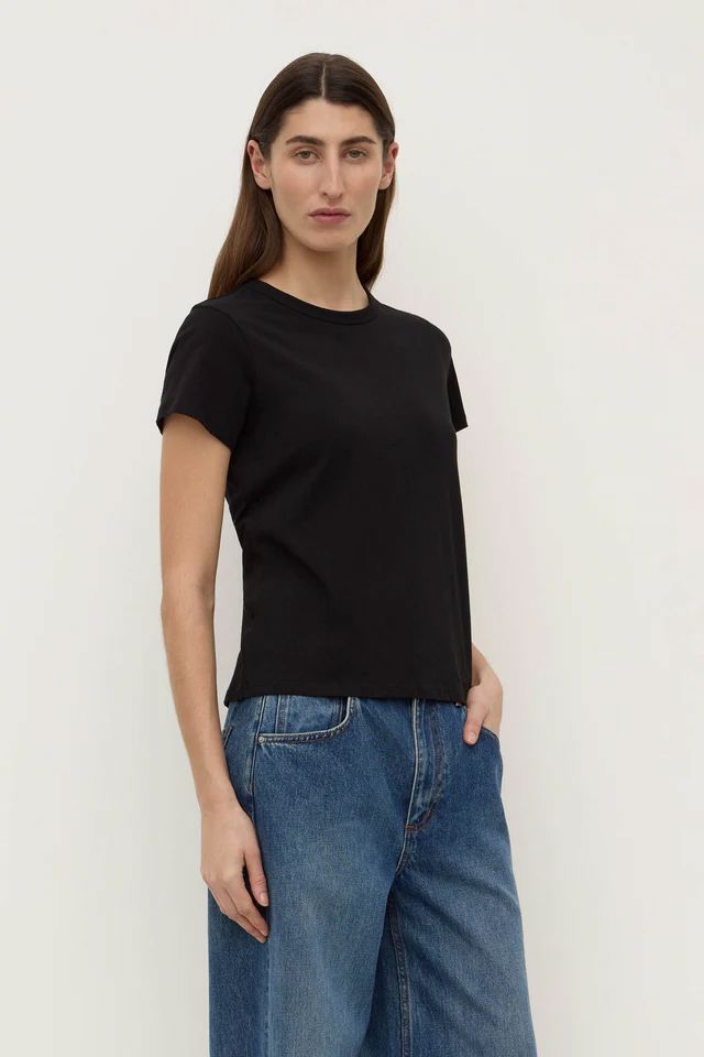 Assembly Label Indi Short Sleeve Tee - Black Assembly Label