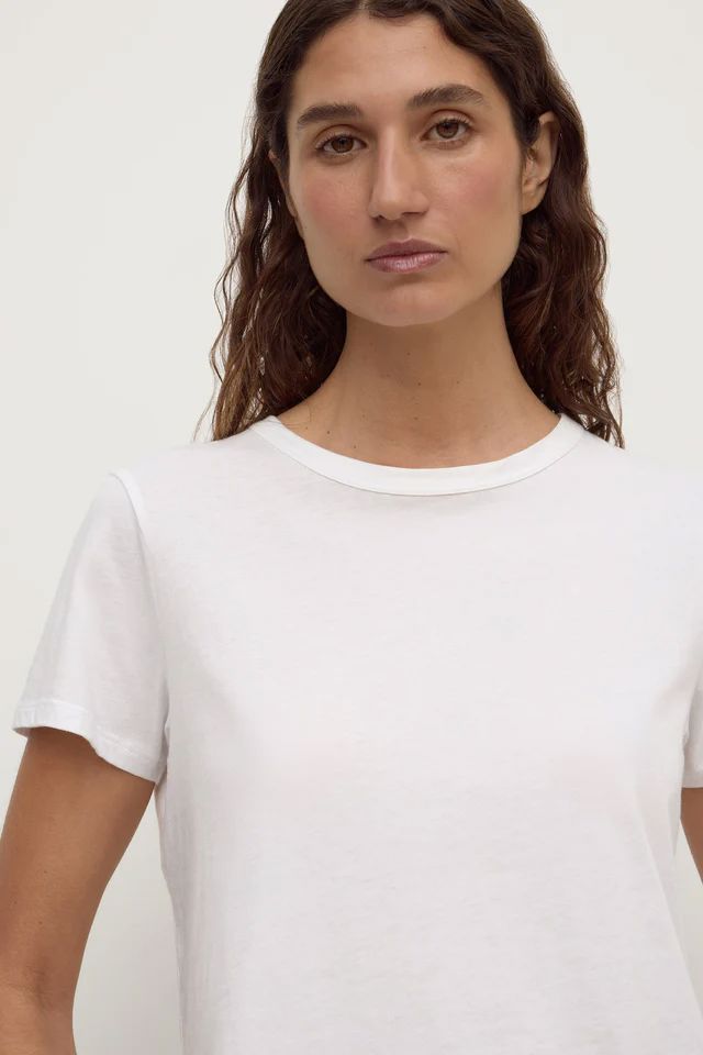 Assembly Label Indi Short Sleeve Tee - White Assembly Label