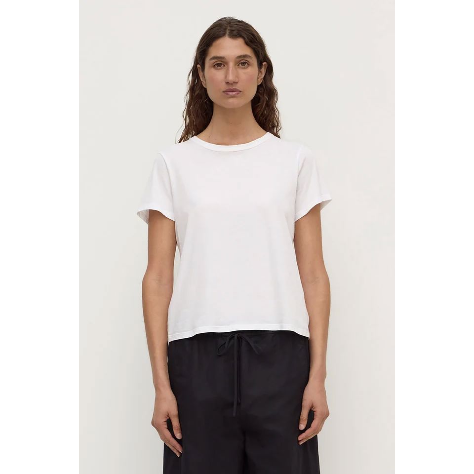 Assembly Label Indi Short Sleeve Tee - White Assembly Label