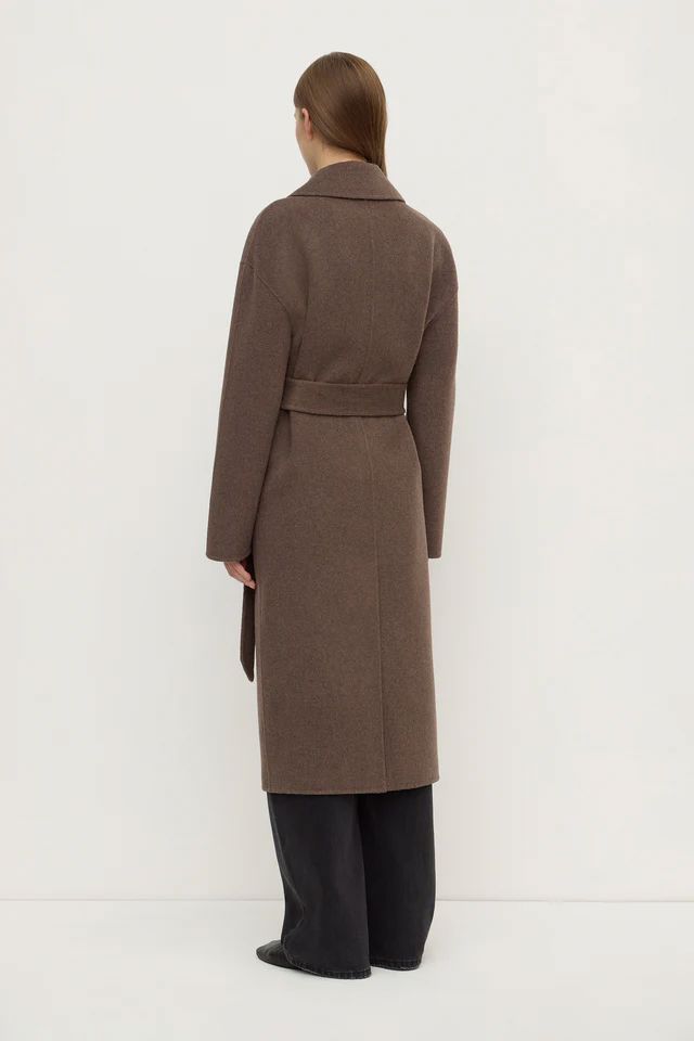 Assembly Label Ivy Wool Coat - Cocoa Marle Assembly Label