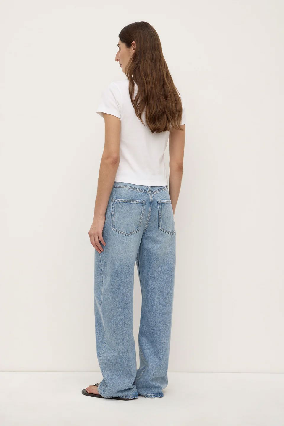 Assembly Label Low Curve Mid Rise Jean - Indigo Fade Assembly Label