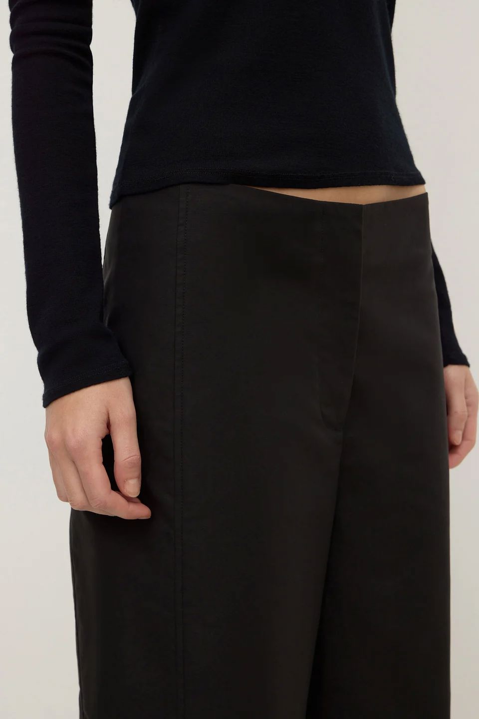 Assembly Label Mia Cotton Pant - Black Assembly Label