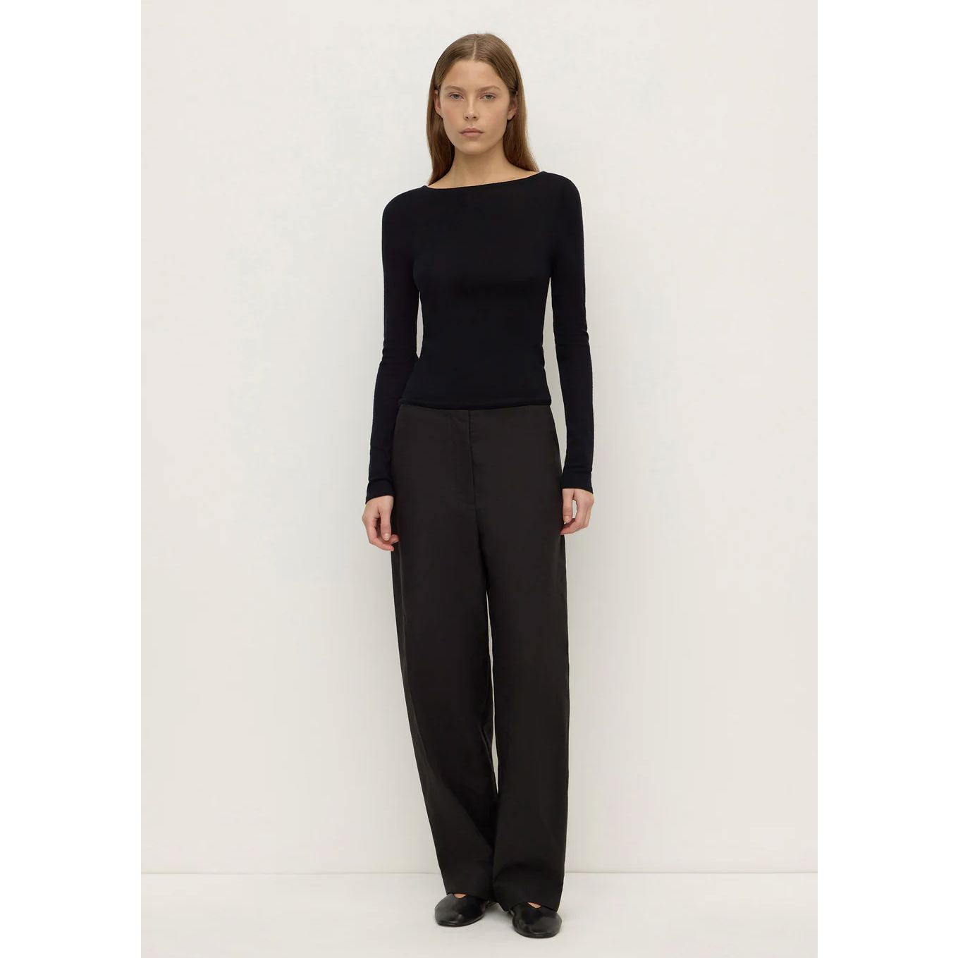 Assembly Label Mia Cotton Pant - Black Women's Pants Assembly Label 