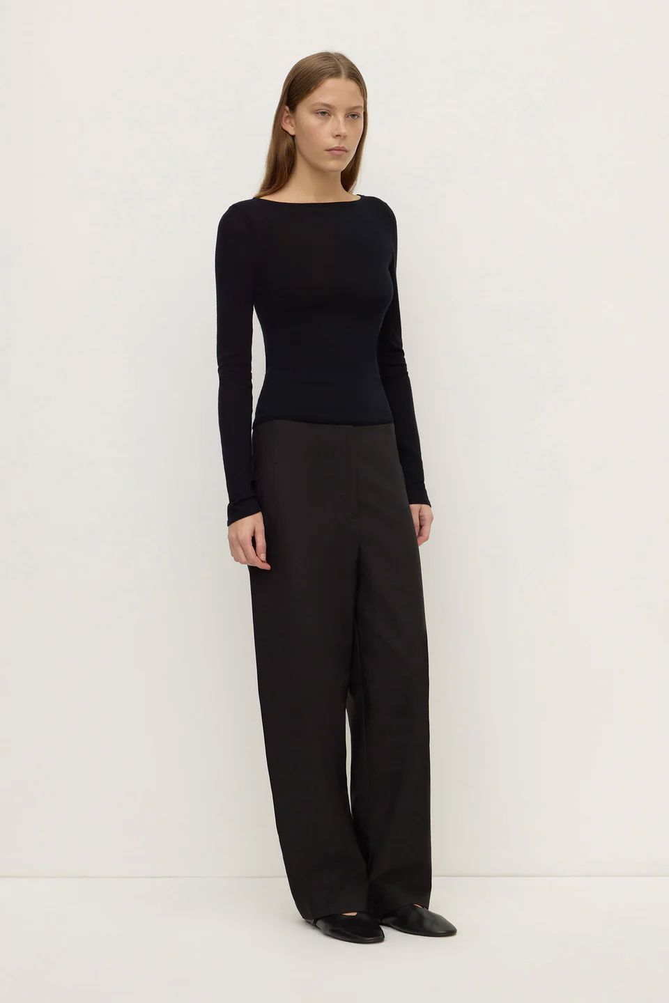 Assembly Label Mia Cotton Pant - Black Assembly Label