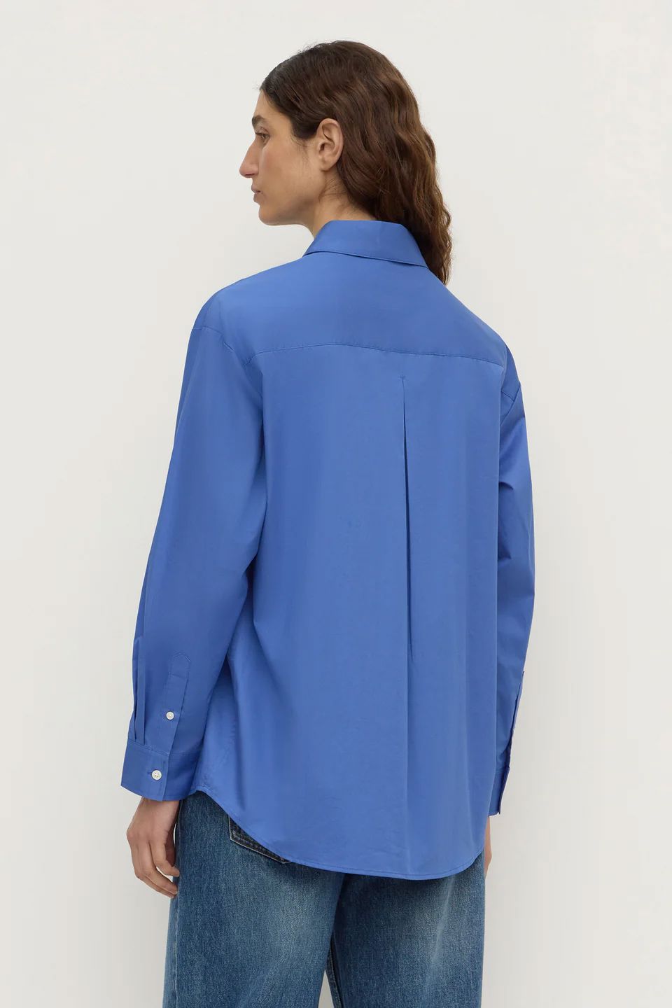 Assembly Label Micha Poplin Shirt - New Blue Assembly Label