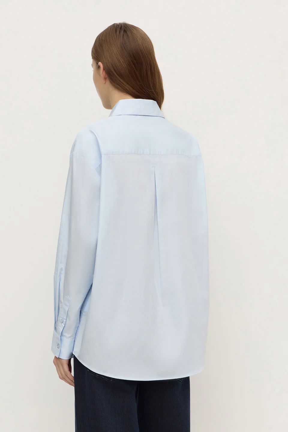 Assembly Label Micha Poplin Shirt - Powder Blue Assembly Label