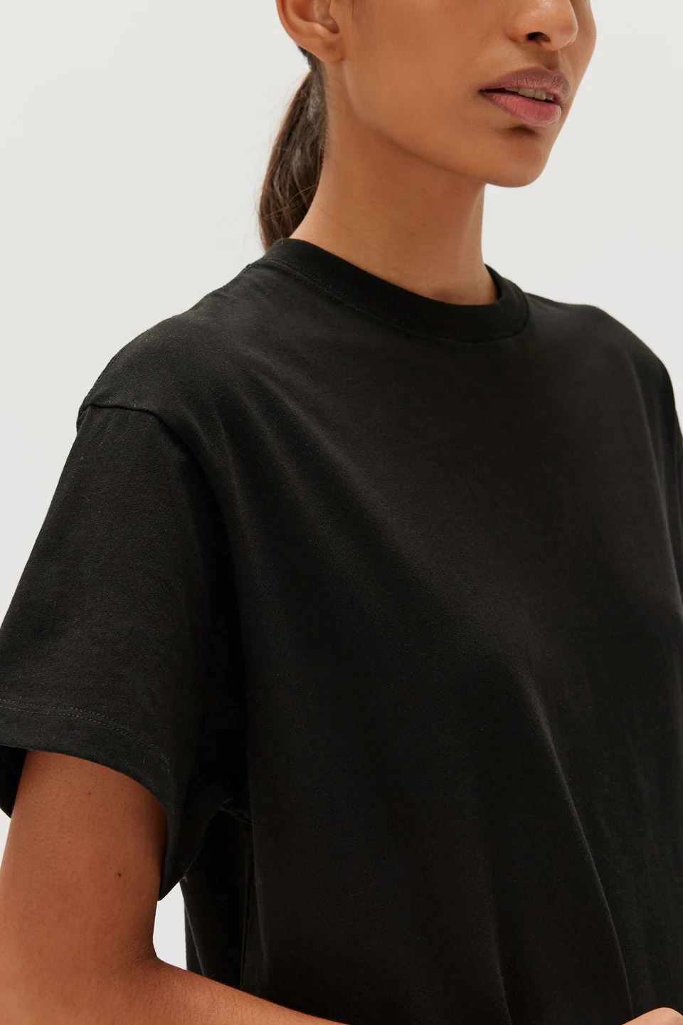 Assembly Label Slone Jersey Tee Dress - Black Assembly Label