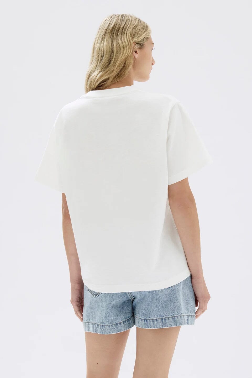 Assembly Label Slub Short Sleeve Tee - White Assembly Label