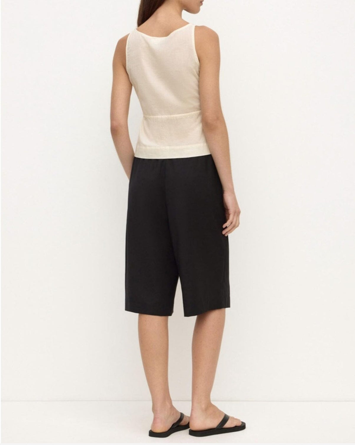 Assembly Label Suzie Top - Vanilla Sleeveless Top Assembly Label 