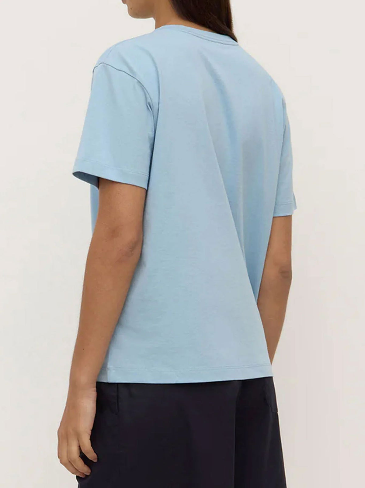 Assembly Label Womens Organic Base Tee - Salt Assembly Label