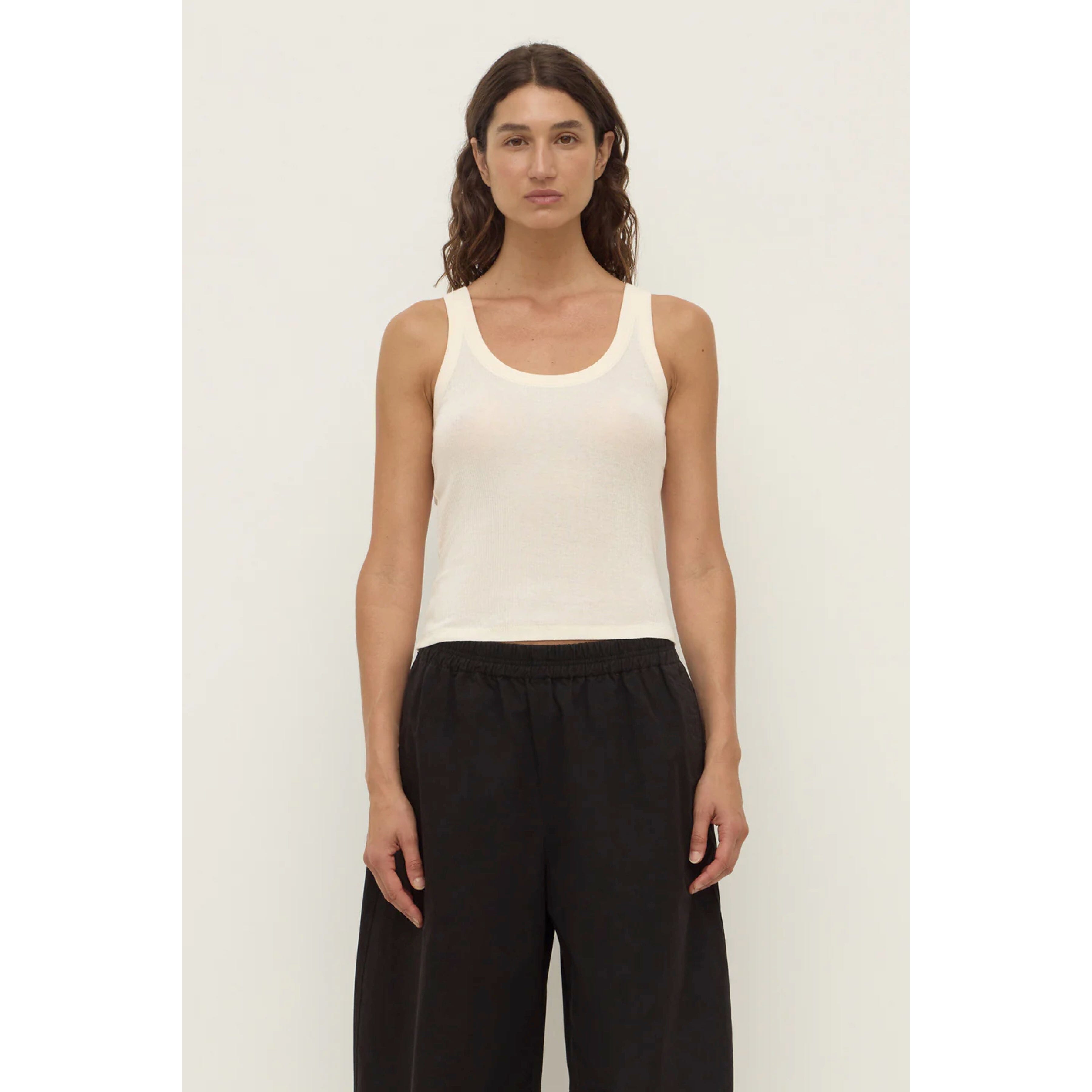 Assembly Label Zali Tank - Cream Assembly Label