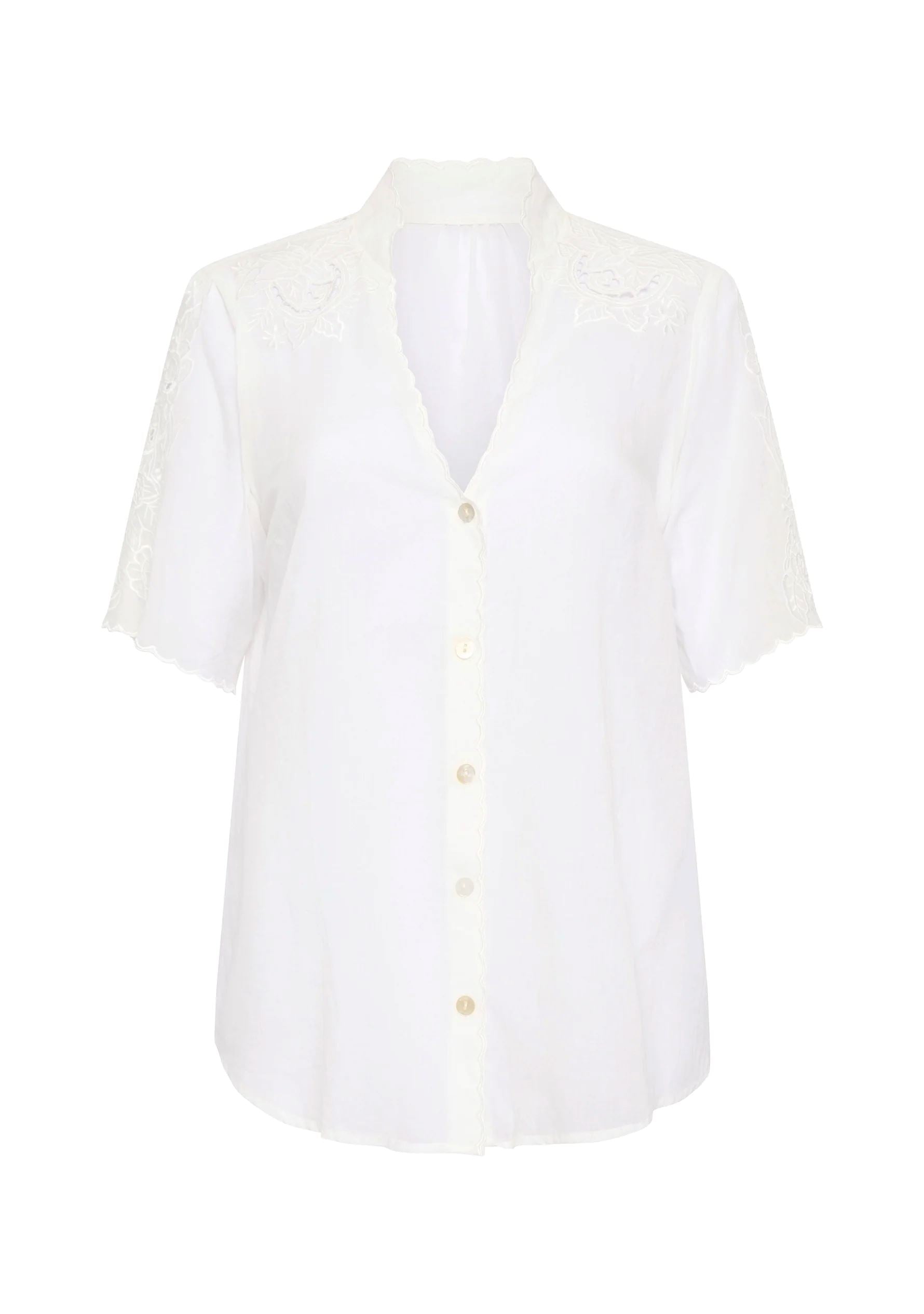 Auguste Alba Blouse - Off White Auguste