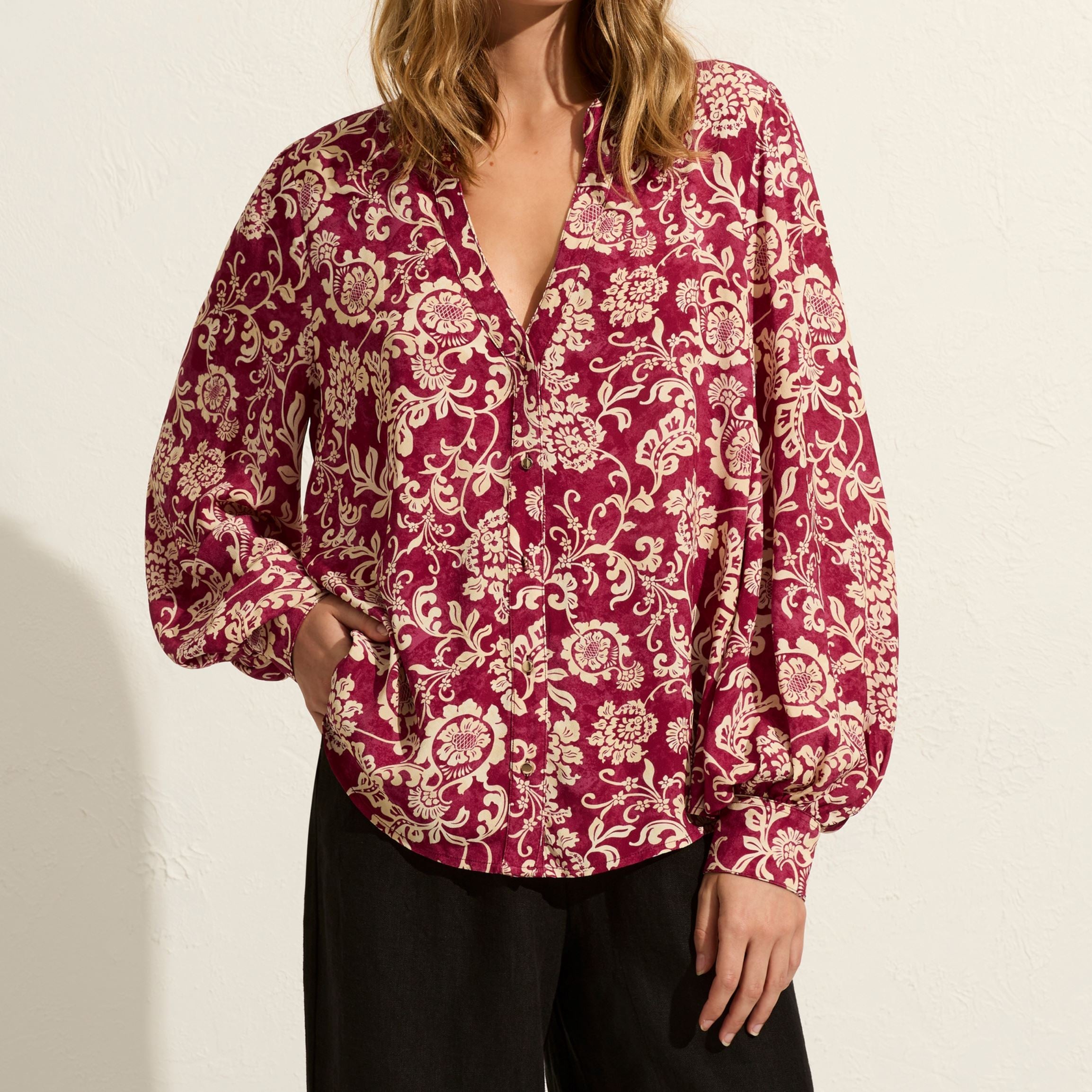 Auguste Jaye Blouse- Clover Print Auguste