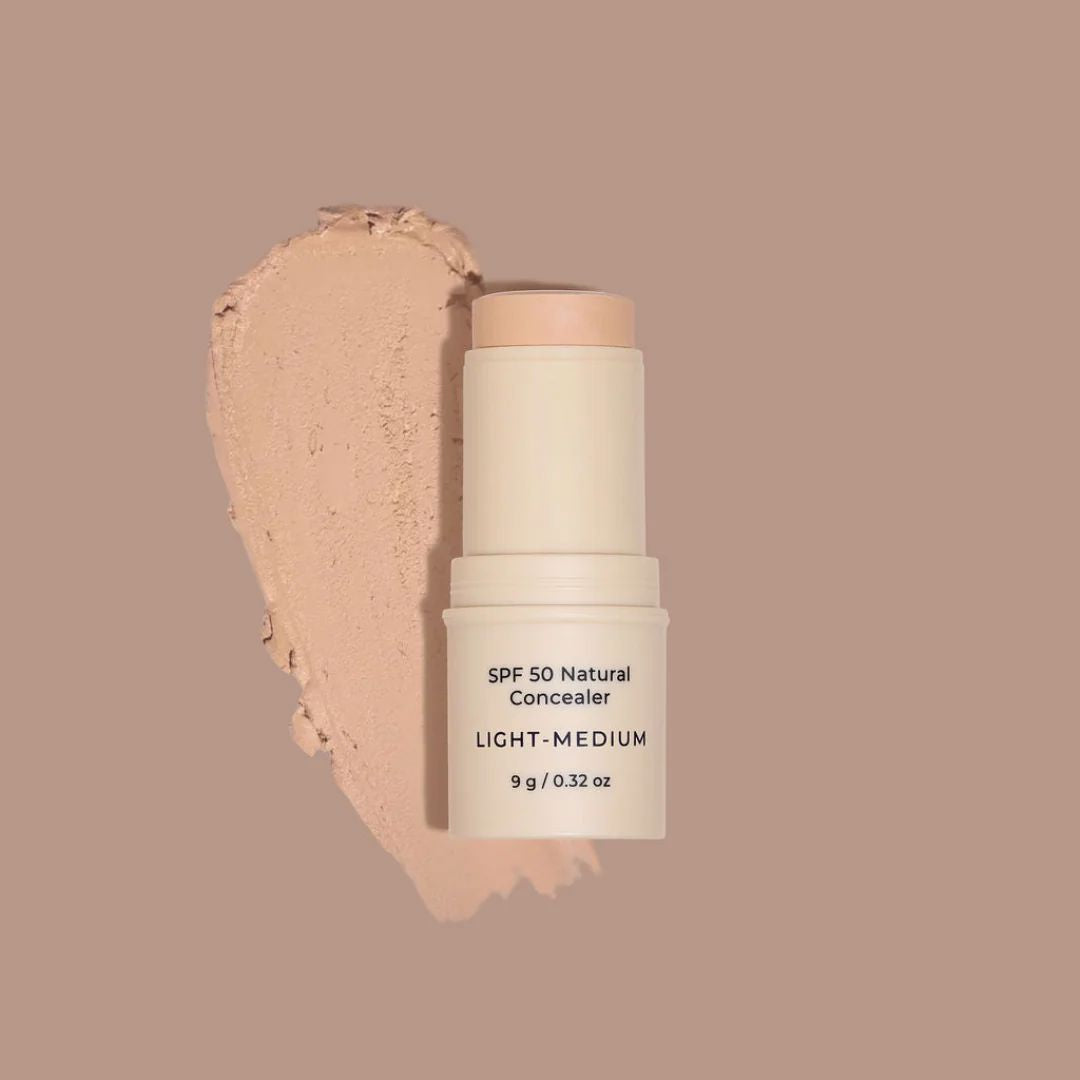 Avocado Zinc SPF 50 Natural Concealer - Light - Medium Avocado Zinc