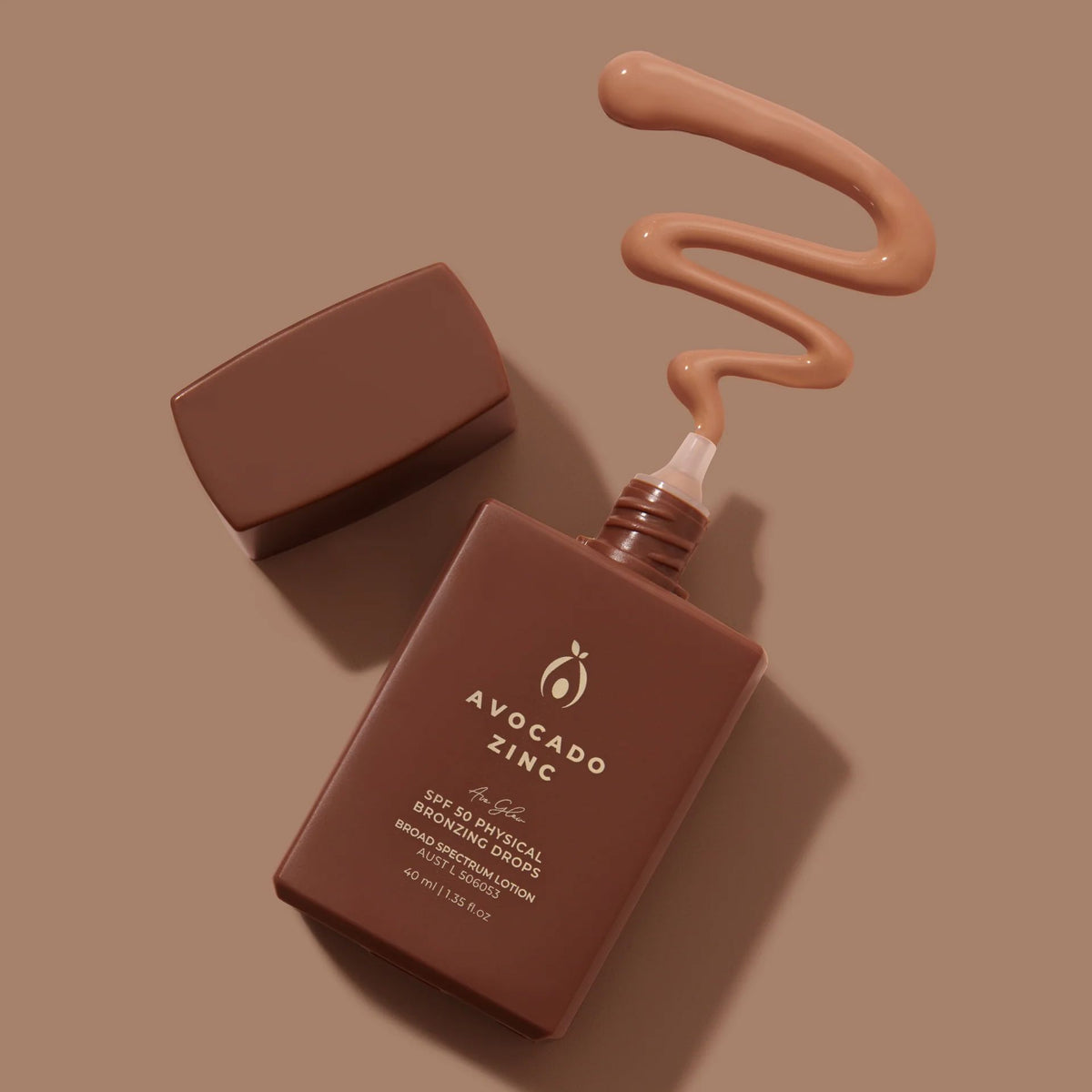 Avocado Zinc SPF 50 Physical Bronzing Drops Avocado Zinc