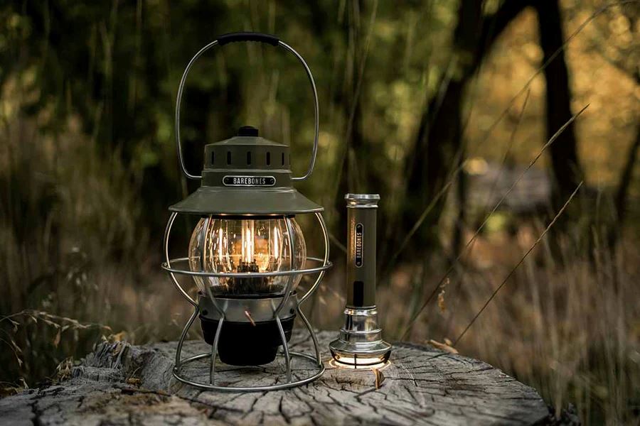 Barebones Railroad Lantern - Olive Drab Barebones