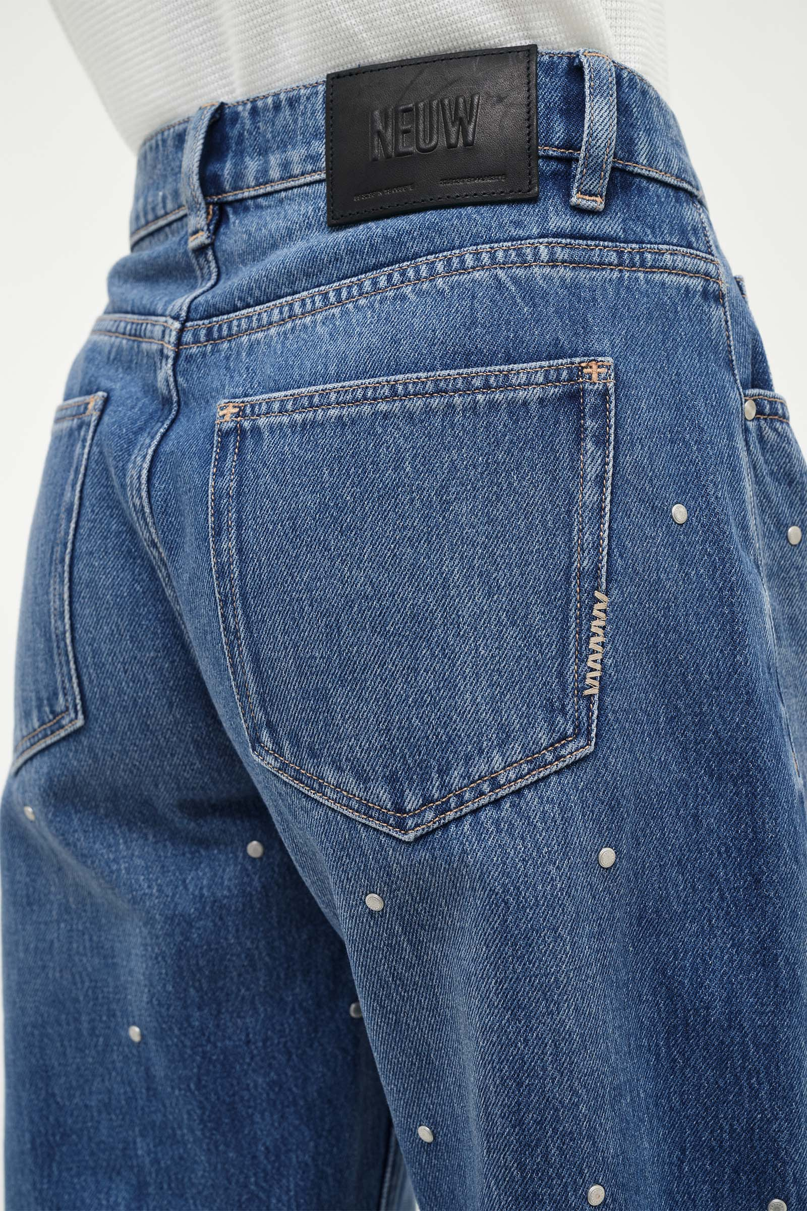 Neuw Denim Amber Barrel Jeans - Milky Way