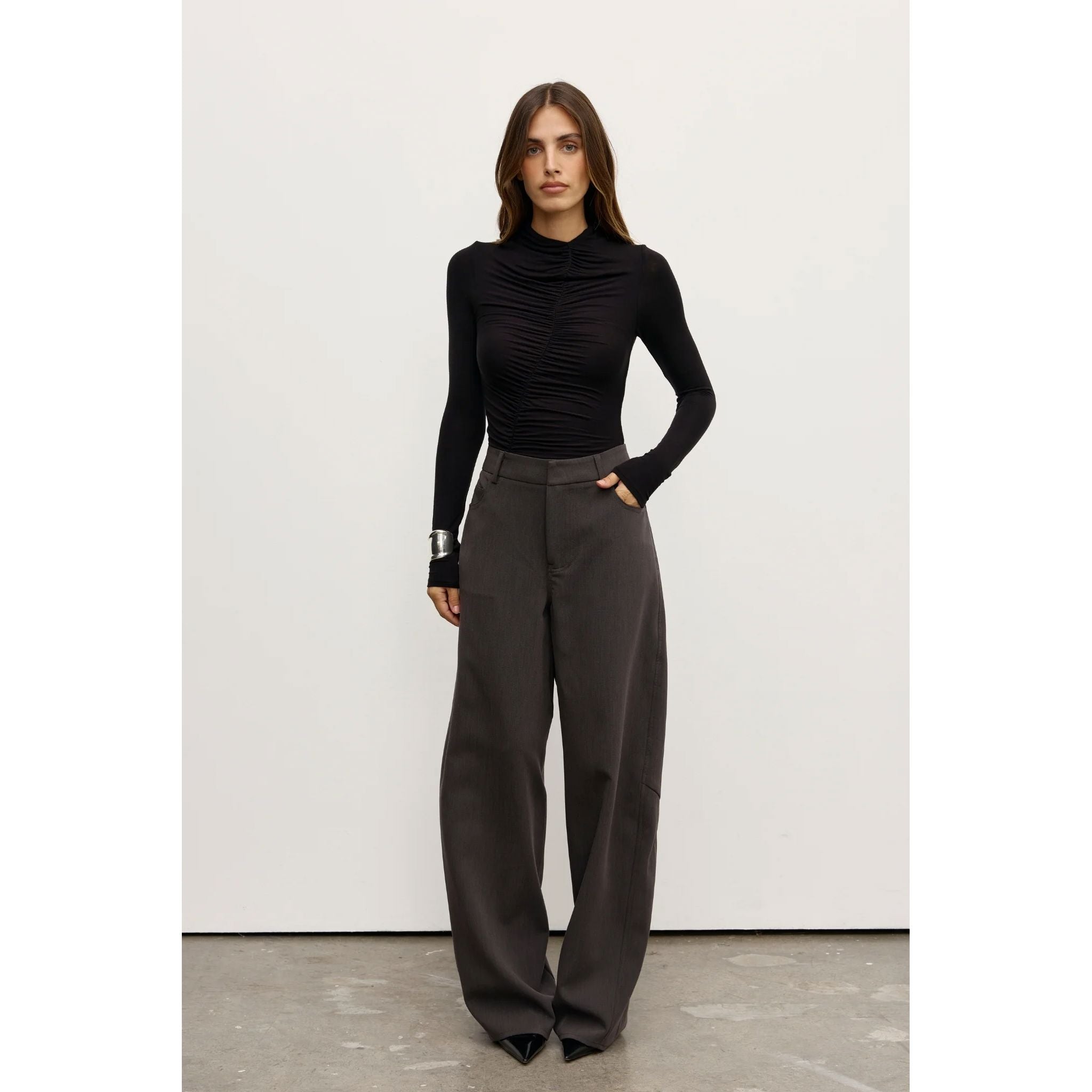 Bayse Kelsie Body Suit - Shadow Body Suit Bayse 
