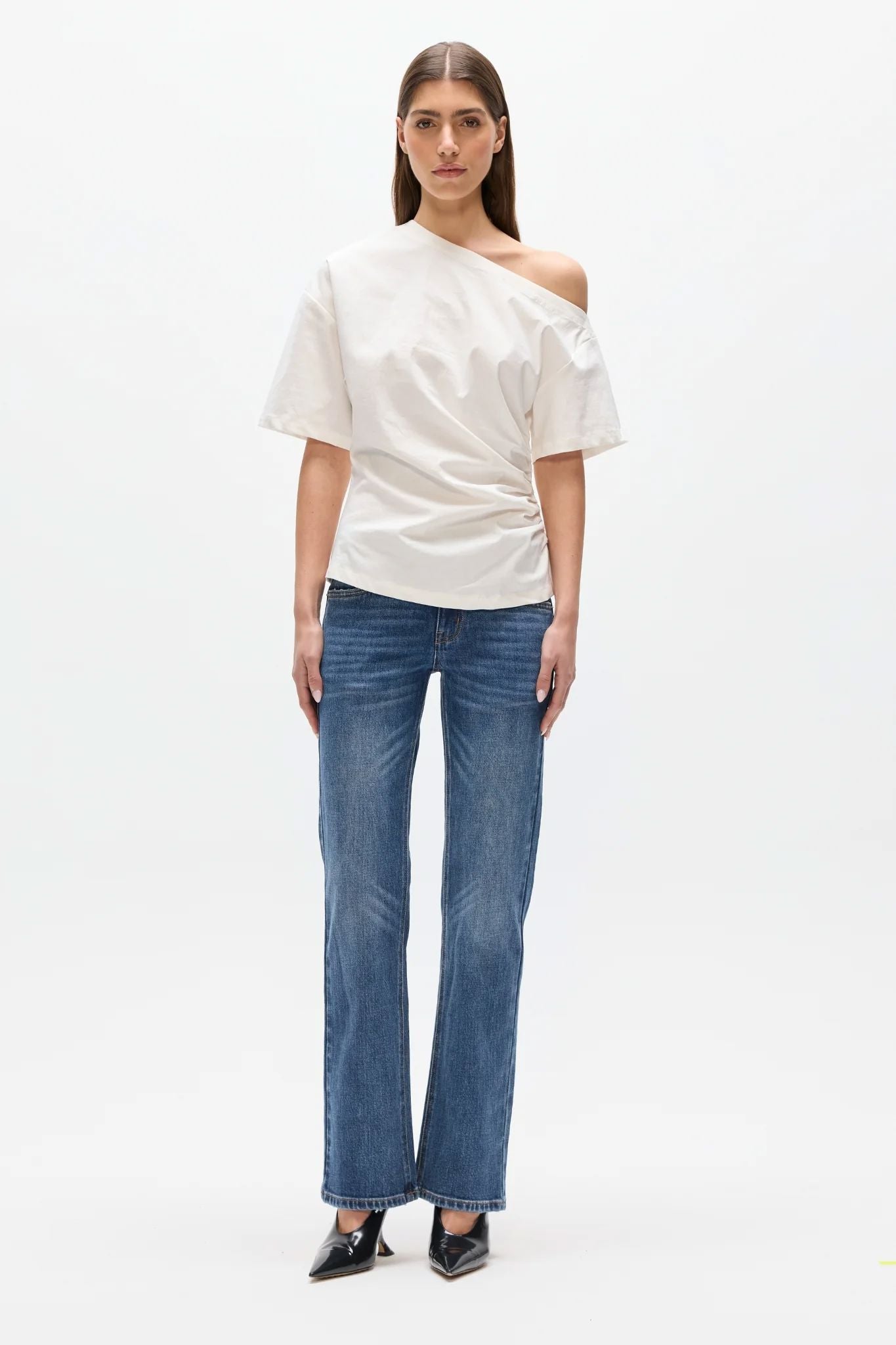 Bayse Suki Top - White Top Bayse 