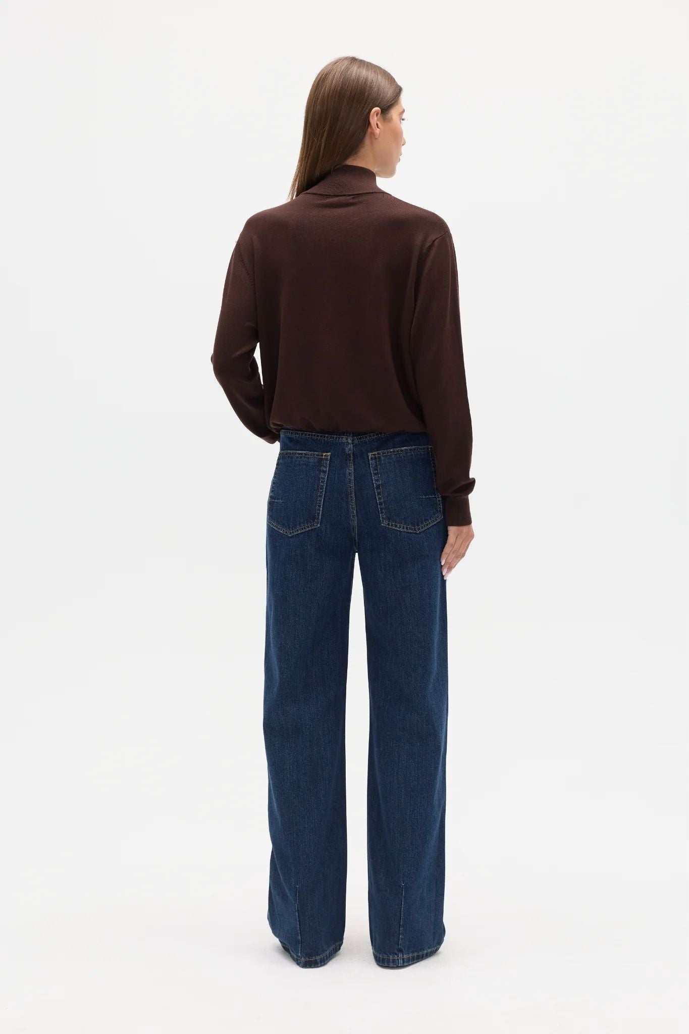 Bayse Yvette Knit Jumper - Chocolate Brown Women's Knit Bayse 