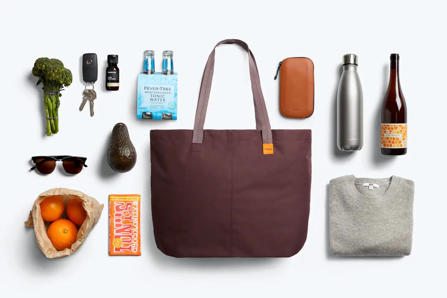 Bellroy Market Tote - Burgundy Bellroy