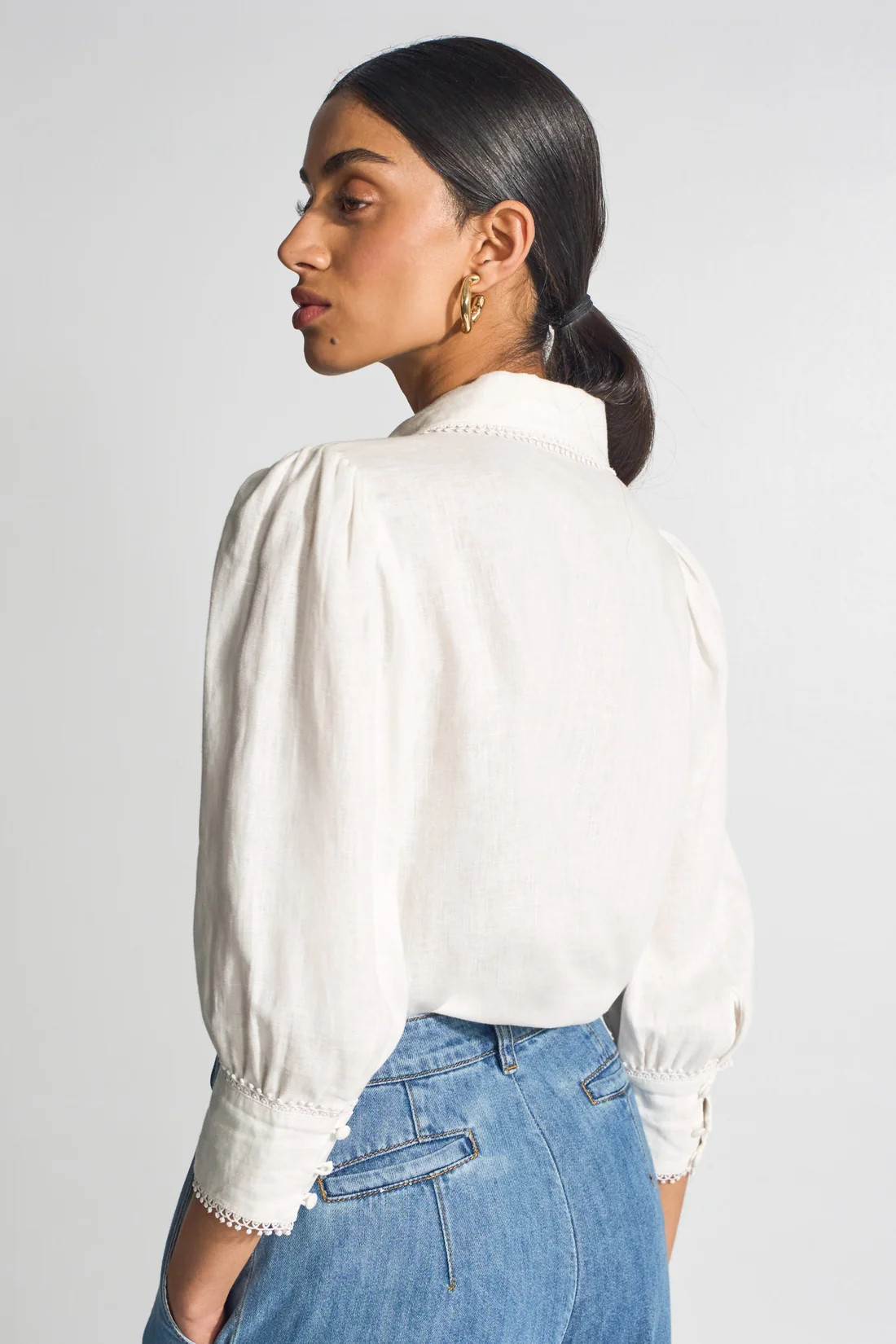 Zoe Kratzmann Serenade Top - Porcelain