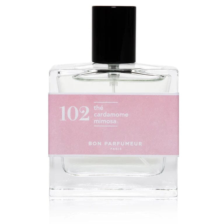 Bon Parfumeur Eau de Parfum 102: the, cardamon, mimosa - Floral 30ml Bon Parfumeur