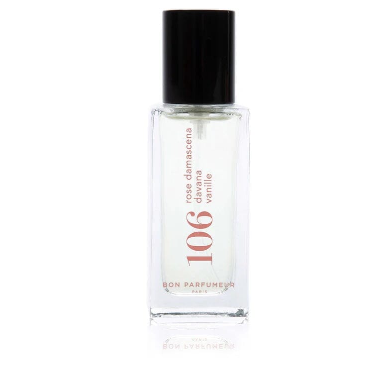 Bon Parfumeur Eau de Parfum 106: damascena rose | davana | Vanilla - Floral 15ml Bon Parfumeur