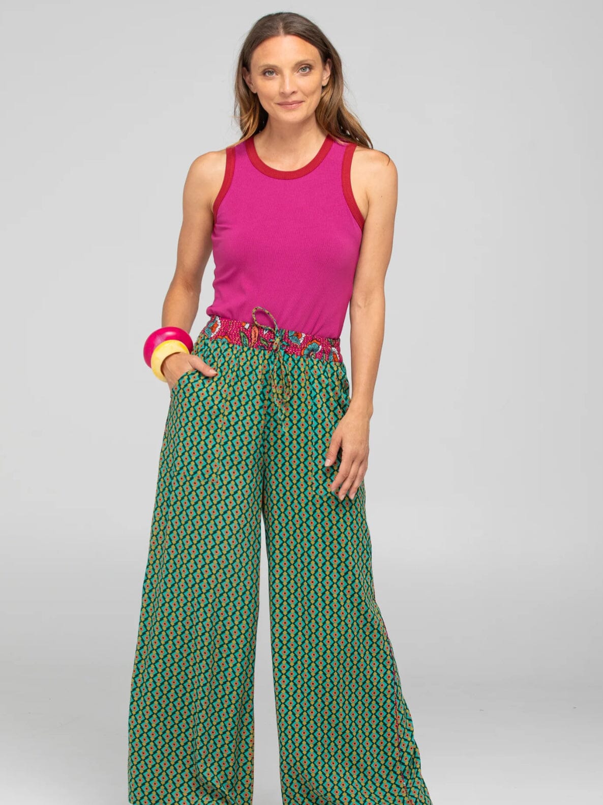 Boom Shankar Bellissimo Tank Top - Berry Berry Boom Shankar
