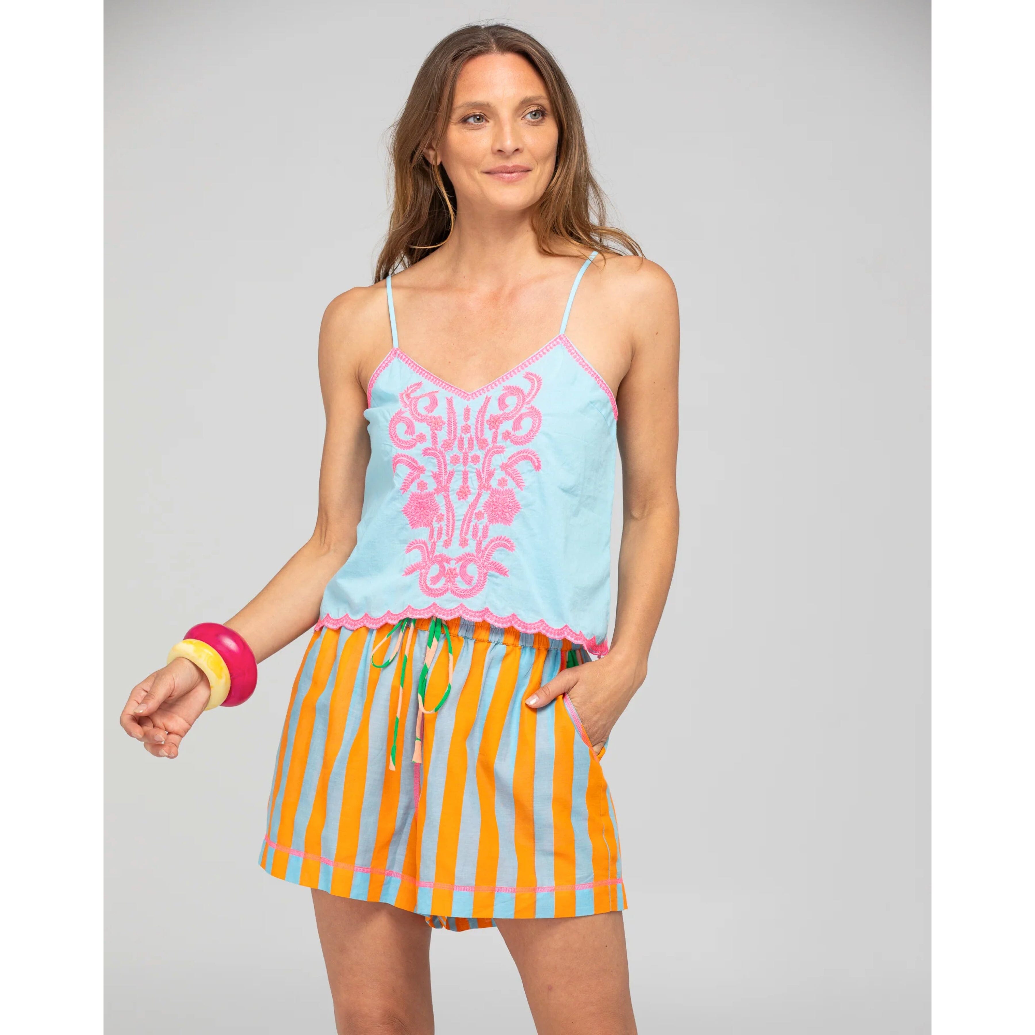 Boom Shankar Colada Short - Capri Tangerine Boom Shankar