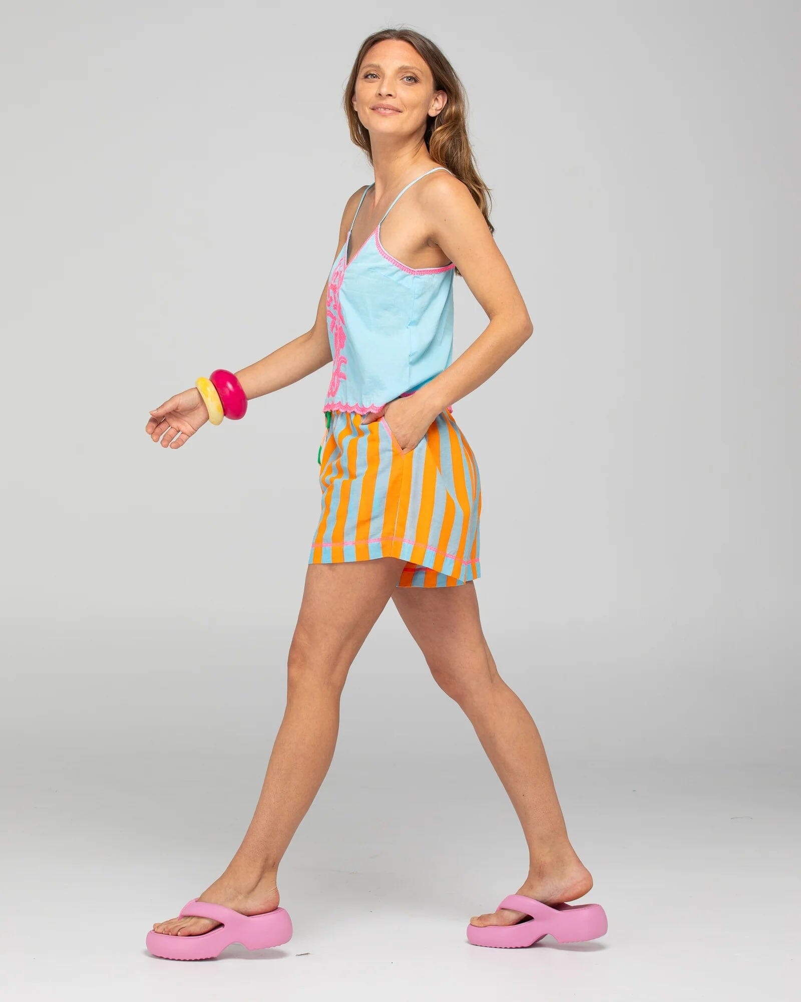 Boom Shankar Colada Short - Capri Tangerine Boom Shankar