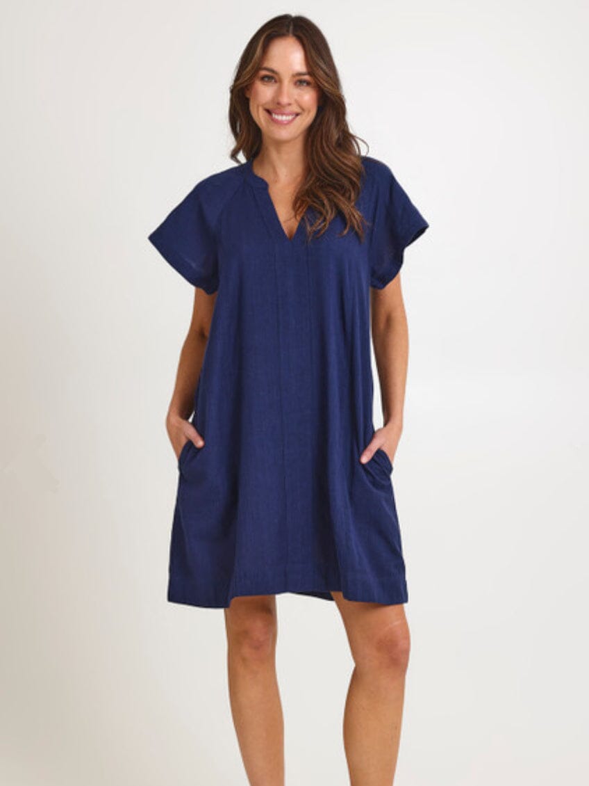 Boom Shankar Livy Dress - Navy Boom Shankar