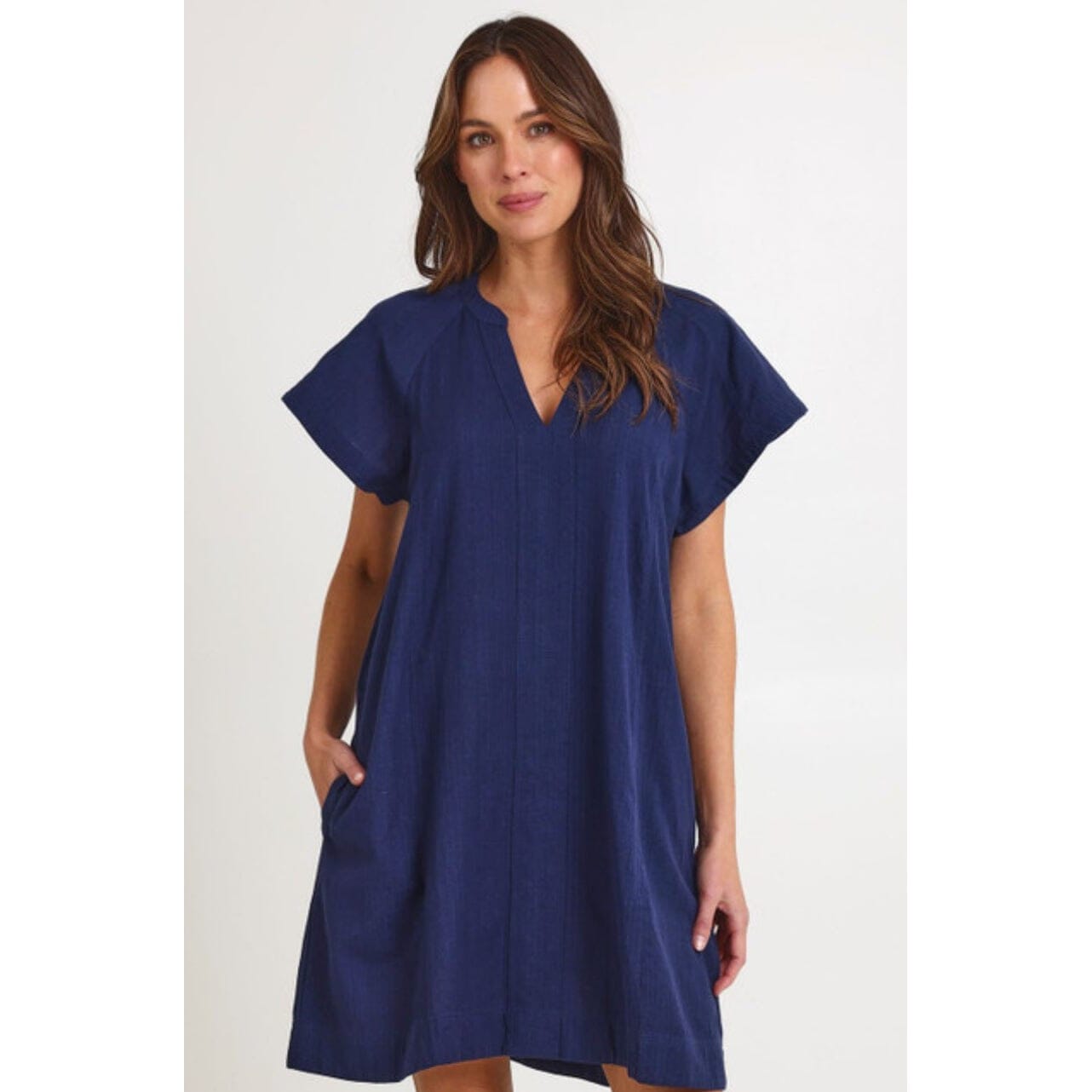 Boom Shankar Livy Dress - Navy Boom Shankar