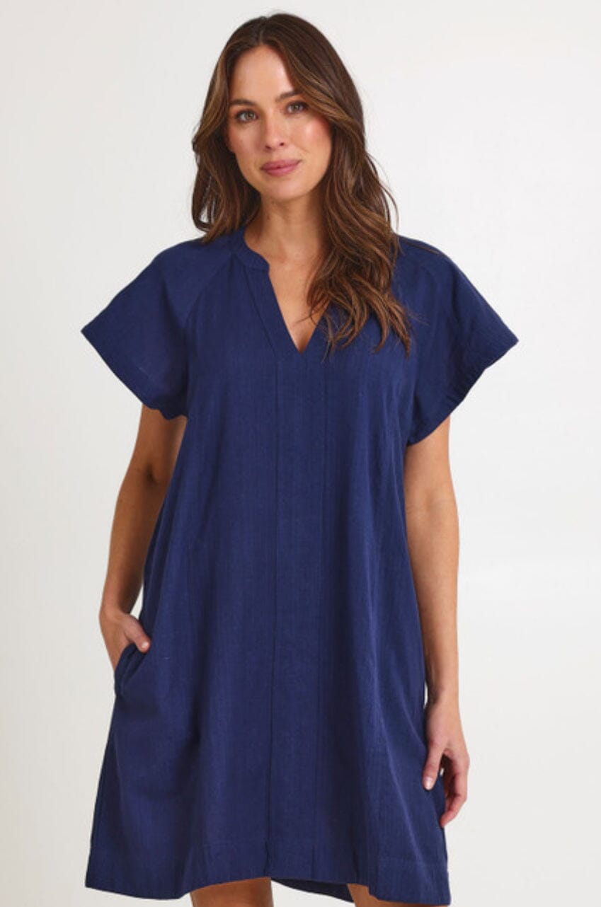 Boom Shankar Livy Dress - Navy Boom Shankar