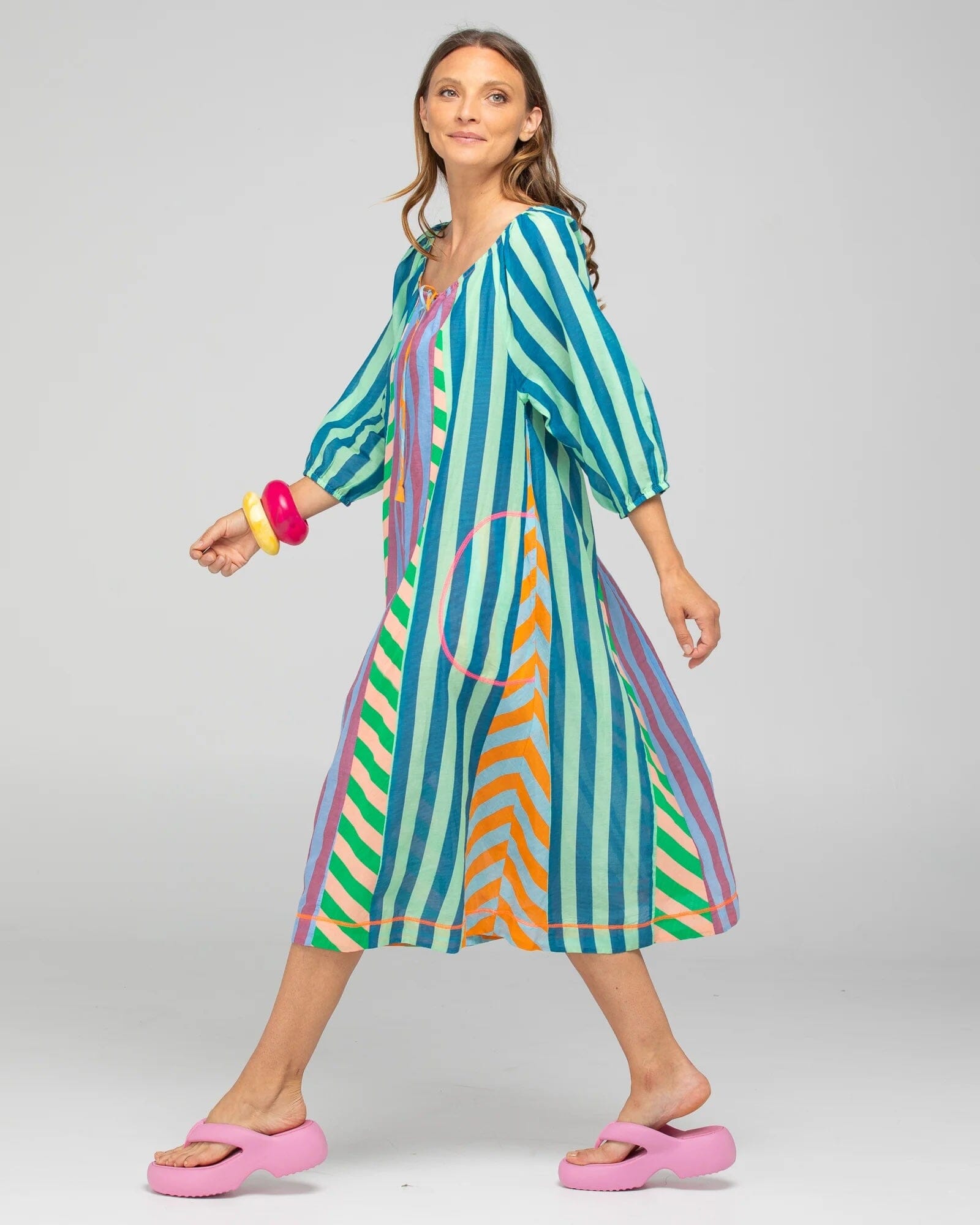 Boom Shankar Lucia Dress - Capri Spliced Boom Shankar